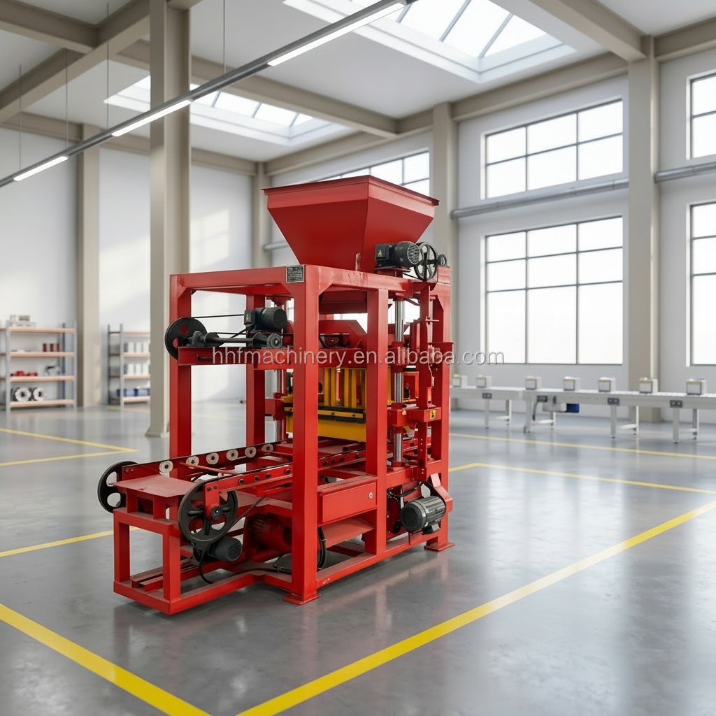 Hong Fan Multi-Purpose Block Making Machine-High Efficiency Low Noise Stable Performance Durable Structure Multi-Voltage Brick