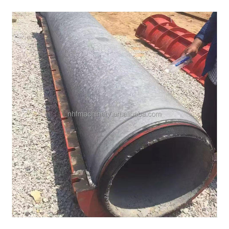 New Electric Concrete Pipe Production Line for Manufacturing Plant Drain Pipe Cement Sewer Channel Making Machine 380V